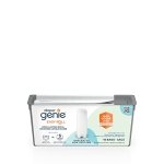 Diaper Genie Easy Roll Refill with 18 Bags - for the Diaper Genie Signature and Platinum pails | Lasts Up to 5 Months or Holds Up to 846 newborn Diapers Per Refill blue 1 Count