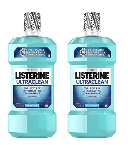 Version 1.0.0 Listerine Ultraclean Mouthwash, 2 Count , 3 L - Image 1