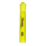 Sharpie Tank Yellow Highlighters Marker Set, Study Essentials, Chisel Tip, Ideal for Back to School and Teacher Supplies, Smear-Resistant, 4-Pack - Image 4