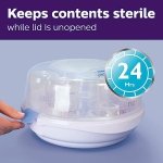Philips AVENT Microwave Steam Sterilizer for Baby Bottles, Pacifiers, Cups and More, SCF281/05 - Image 7