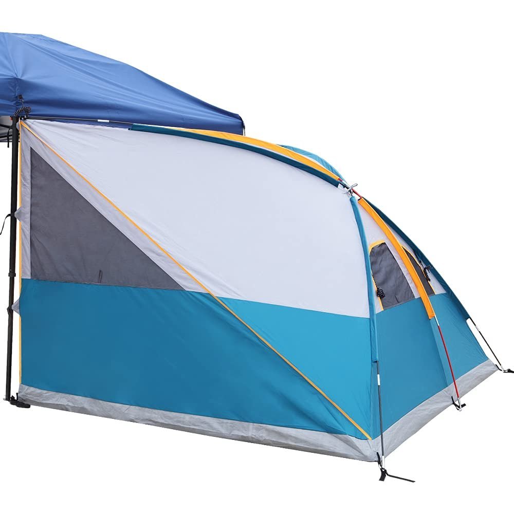 UNP Canopy Side Tent for 10x10 Pop Up Canopy, 4 Person, Ocean Blue