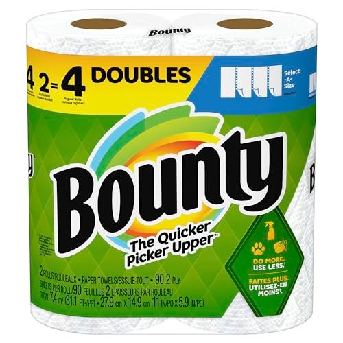 Bounty Select-A-Size Paper Towels, 2 Count