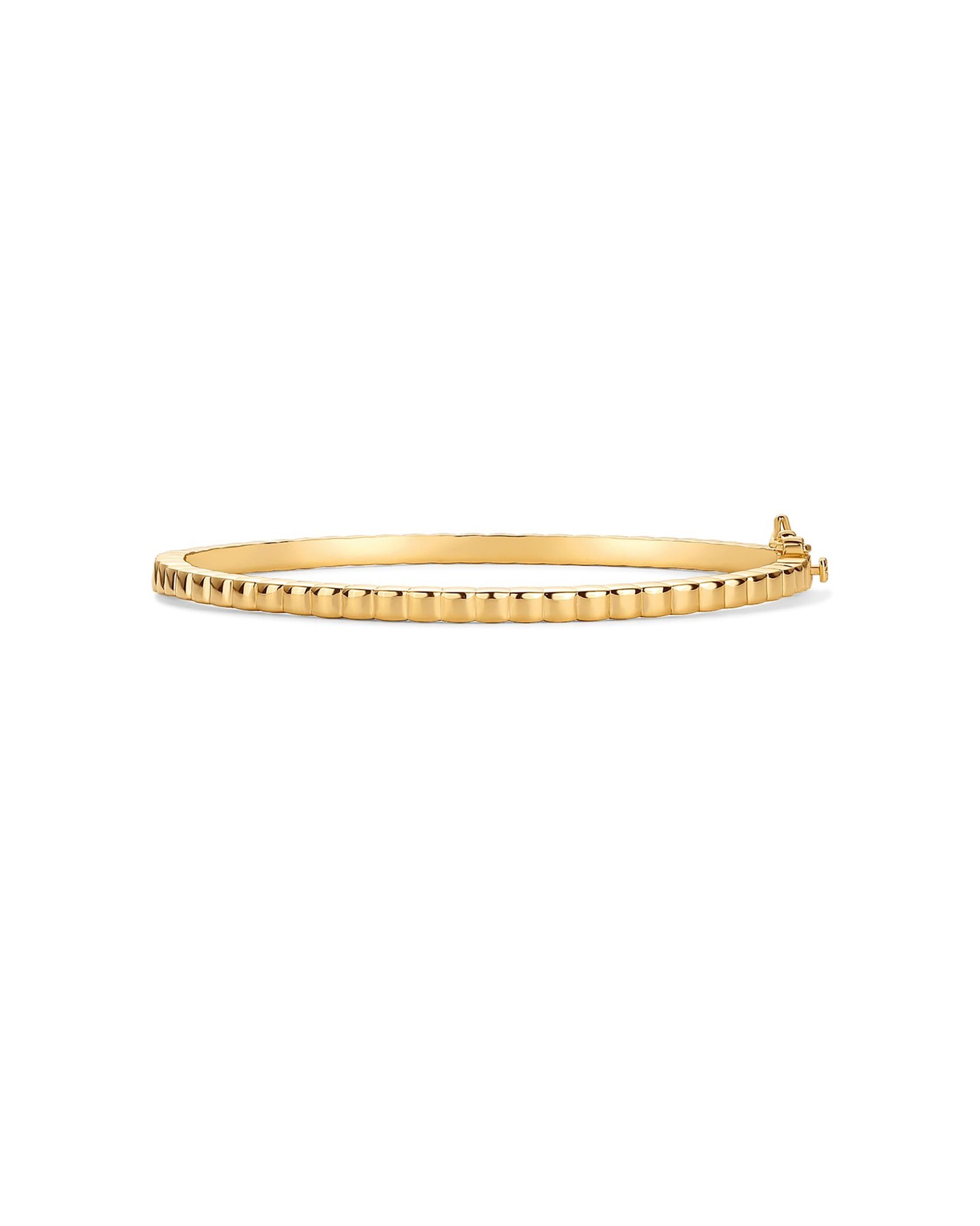 PAVOI Dainty Stackable Statement Cuff Bracelet, Yellow Gold