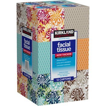 Version 1.0.0 Kirkland Signature Facial Tissue 12-pack - Image 1