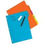 Avery Write & Erase Plastic Dividers, 5-Tab, Multicolor, 3 Sets - Image 2