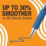 BIC Gelocity Pro Gel Pen, Medium Point, 0.7 mm, 12-Count, Blue Ink - Image 8
