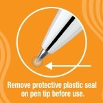 BIC Gelocity Pro Gel Pen, Medium Point, 0.7 mm, 12-Count, Blue Ink - Image 9
