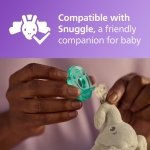 Philips Avent Soothie Pacifier 0-3m, green/green, 4 pack, SCF190/41 - Image 3