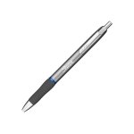 Sharpie S-Gel, Gel Pens, Sleek Metal Barrel, Gunmetal, Medium Point (0.7mm), Blue Ink, 12 Count - Image 4