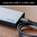 Lexar Workflow CFexpress Type B 4.0 Card Reader, Up to 40Gbps, USB-C - Image 5