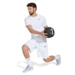 Nike Unisex Everyday Cushioned Training Crew Socks (6 Pairs), White/Black, Large - Image 7