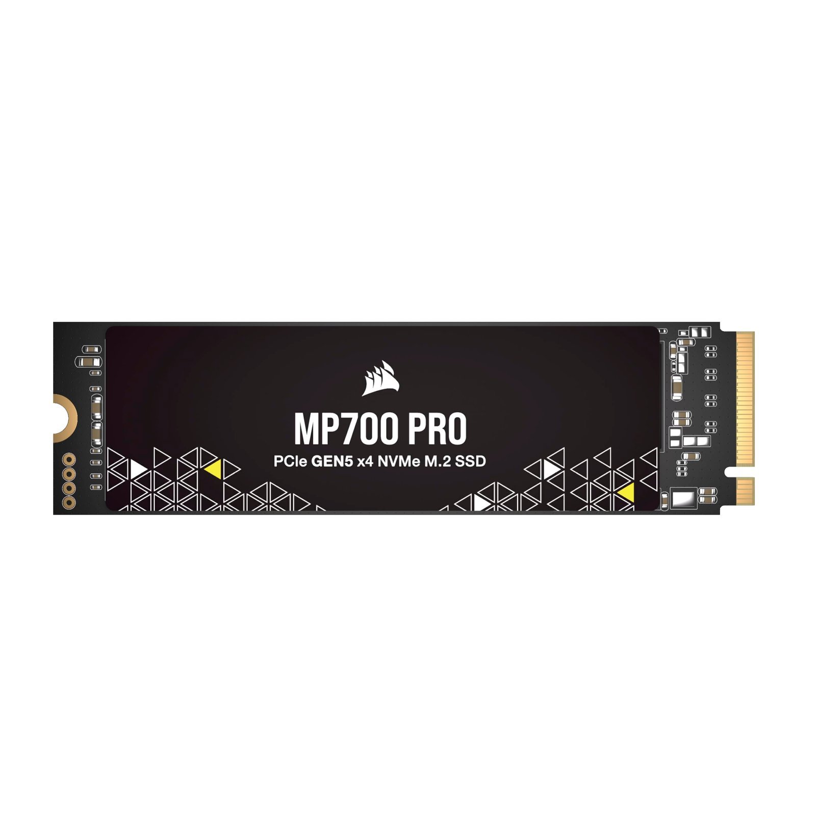 61wDufiCrjL.jpg Corsair MP700 PRO 2TB M.2 PCIe Gen5 x4 NVMe 2.0 SSD – M.2 2280 – Up to 12,400MB/sec Sequential Read – High-Density TLC NAND – Black - Image 1