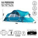 UNP 10 Person Tents for Camping Family Outdoor Camping Tent - Image 2
