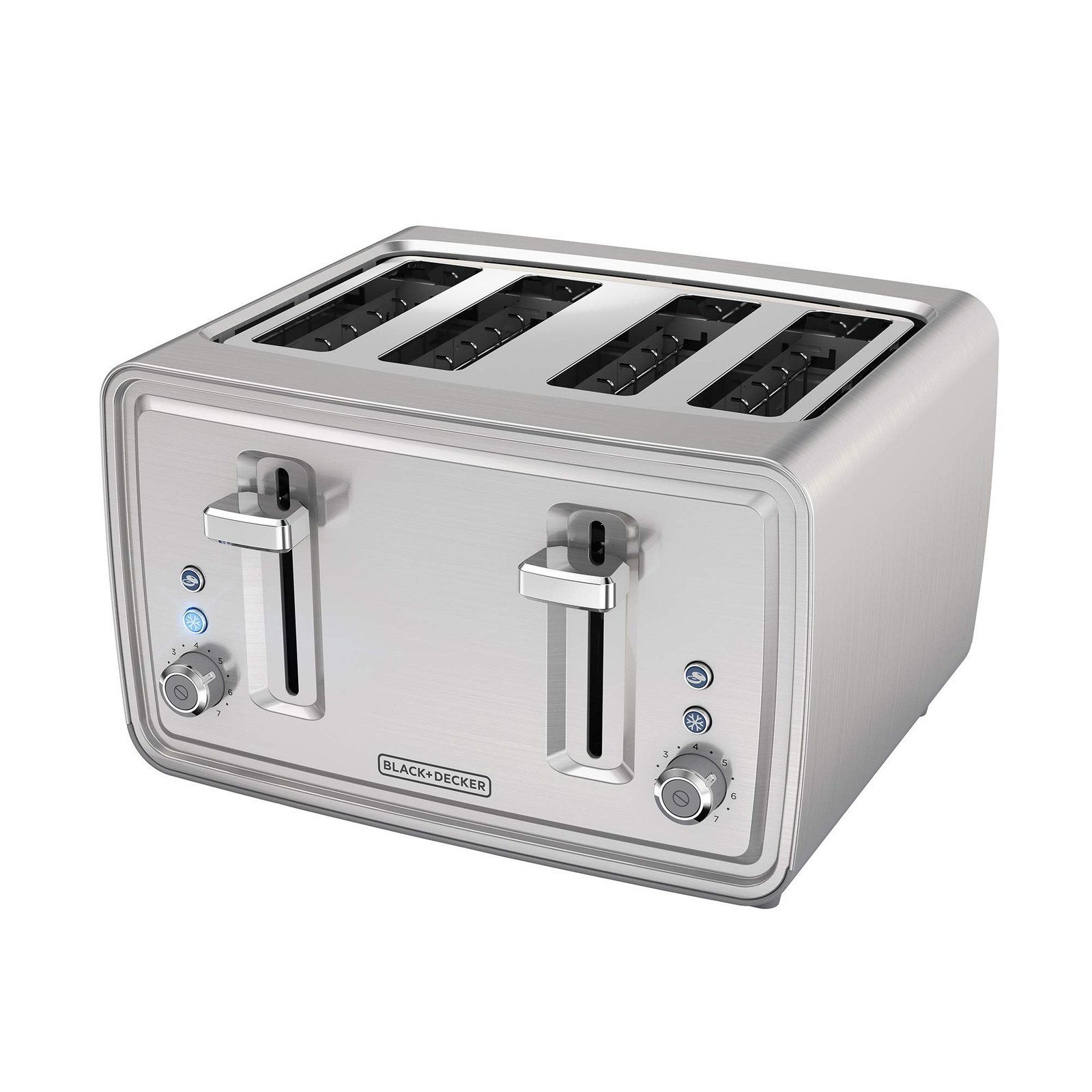 BLACK+DECKER 4-Slice Toaster with Dual Shade Controls