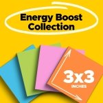 Post-it Super Sticky Notes, 3 x 3 in, Neon Fizz, 24 Pads, 70 Sheets/Pad - Image 3