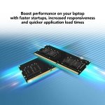 Lexar 32GB Single DDR4 SODIMM RAM 3200MT/s CL22 260-Pin Laptop Memory, Black (LD4AS032G-B3200GSST) - Image 2