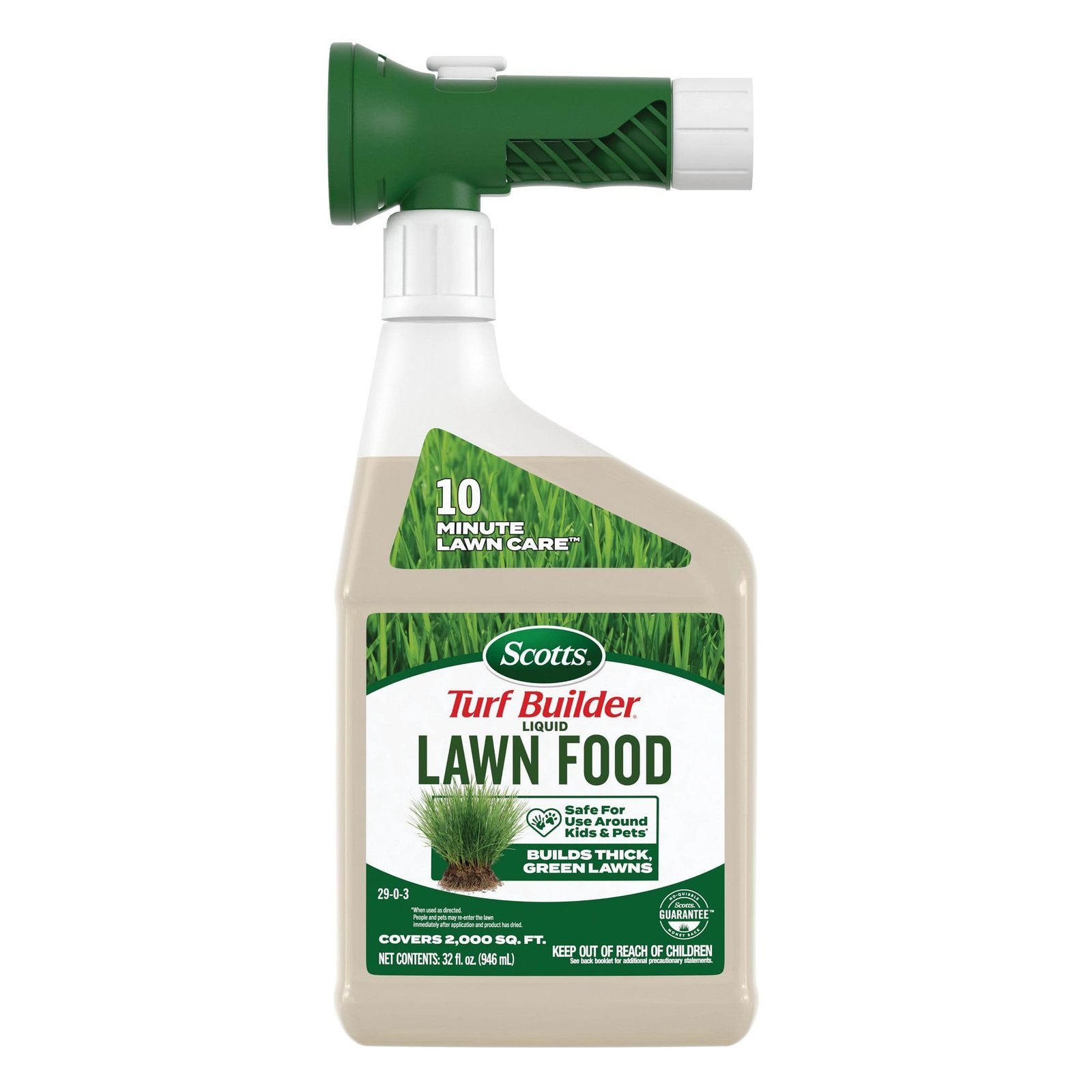 Scotts Turf Builder Liquid Lawn Food, 32 fl. oz.