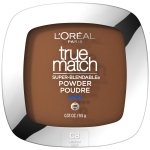 L'Oreal Paris True Match Super Blendable Oil Free Foundation Powder, C8 Medium Deep, 0.33 oz, Packaging May Vary