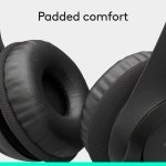 Logitech H390 Wired Headset PC/Laptop Stereo Headphones, USB-A, Black - Image 7