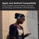 Beats Solo 4 - Wireless On-Ear Bluetooth Headphones, Up to 50-Hour Battery Life, Ultra-Lightweight Comfort, Powerful and Balanced Sound, Apple & Android Compatible - Slate Blue - Image 8