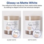 Avery Address Labels, Sure Feed and Easy Peel Technology, Glossy White Labels, 1" x 2-5/8", Permanent Adhesive, Laser/Inkjet, 300 Total (6525) - Image 3
