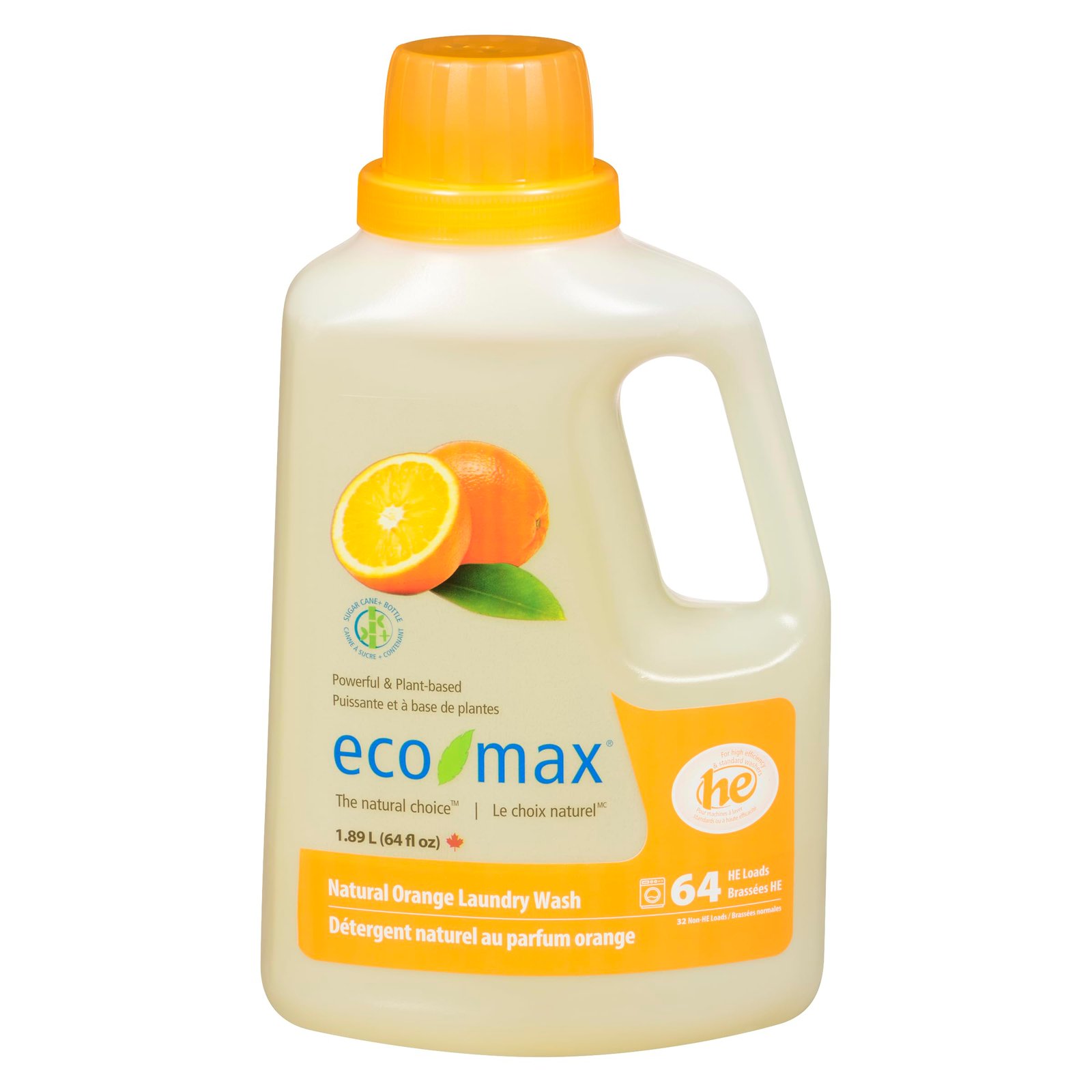Eco-Max Natural Orange Laundry Wash - 1.89L