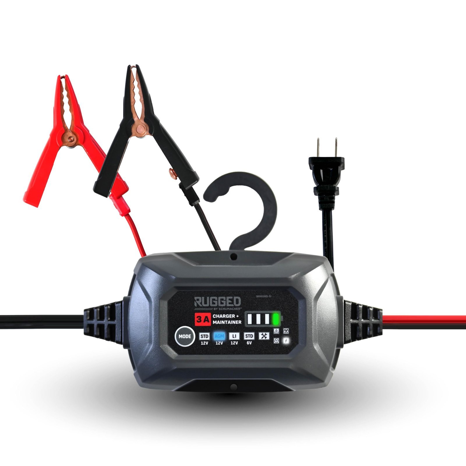 Schumacher Electric 3A Car Battery Charger & Maintainer, 6V/12V – SC1681