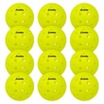 Franklin Sports x-40 Performance Outdoor Pickleballs - Usapa Approved (12 Pack)