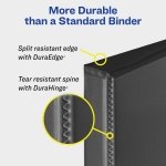 Avery® Heavy-Duty View 3 Ring Binder, 2" Rings, 1 Pacific Blue Binder - Image 4