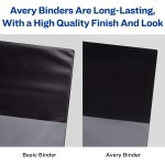 Avery® Heavy-Duty View 3 Ring Binder, 2" Rings, 1 Pacific Blue Binder - Image 8