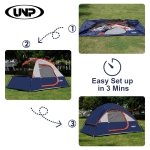 UNP 2 Person Camping Tent Waterproof Family Dome Tent Outdoor - Image 2