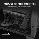 CORSAIR RM1000x Shift (2023) ATX 3.1 PCIe 5.1 Power Supply – Black - Image 4