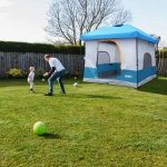 UNP Cube Tent for Camping, 10x10 Pop Up Canopy Attachment, Ocean Blue - Image 7