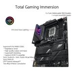 ASUS ROG Strix Z790-E Gaming WiFi 6E LGA 1700(Intel 14th,13th&12th Gen) ATX gaming motherboard(PCIe 5.0, DDR5,18+1 power stages,2.5 Gb LAN,Thunderbolt 4,5xM.2, 1xPCIe 5.0 M.2,Front panel USB 3.2 port) - Image 4