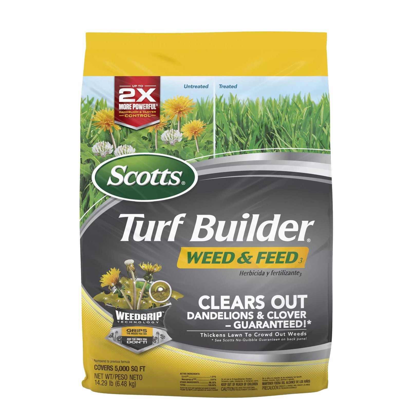 Scotts Turf Builder Weed & Feed3, 14.29 lbs.