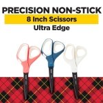 Scotch Brand Precision Ultra Edge Scissors, 8 Inch, 3-Pack - Image 2