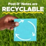 Post-it Super Sticky Notes, 3 x 3 in, Neon Fizz, 24 Pads, 70 Sheets/Pad - Image 10