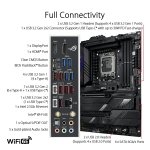 ASUS ROG Strix Z790-E Gaming WiFi 6E LGA 1700(Intel 14th,13th&12th Gen) ATX gaming motherboard(PCIe 5.0, DDR5,18+1 power stages,2.5 Gb LAN,Thunderbolt 4,5xM.2, 1xPCIe 5.0 M.2,Front panel USB 3.2 port) - Image 5